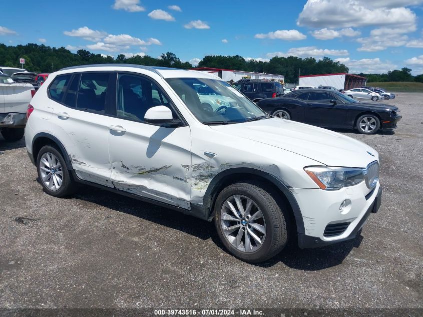 2017 BMW X3 XDRIVE28I