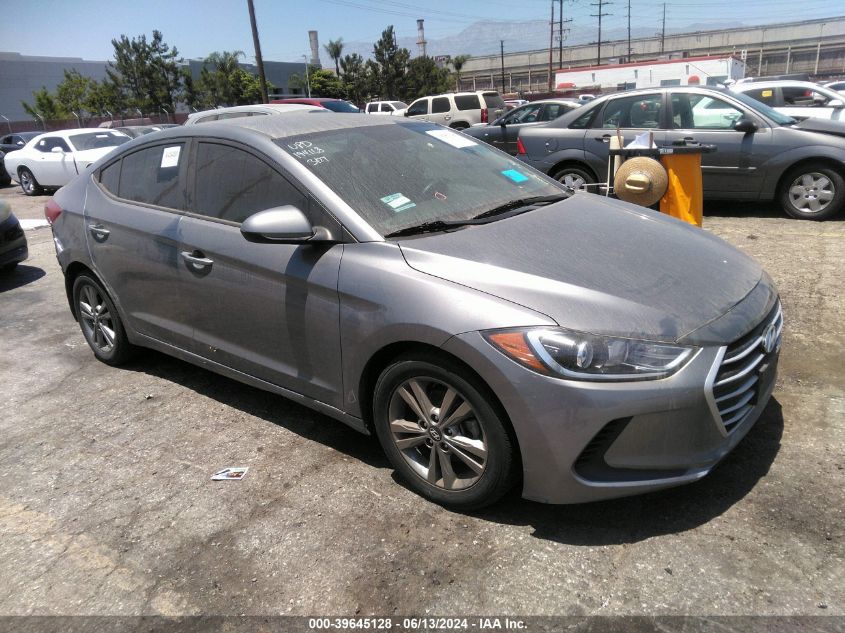 2018 HYUNDAI ELANTRA SEL