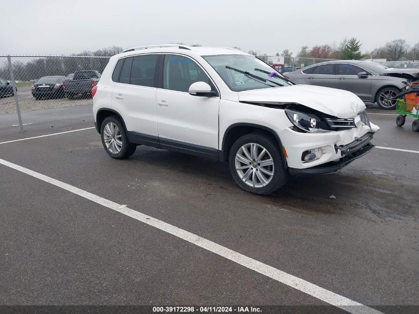 2012 VOLKSWAGEN TIGUAN SE