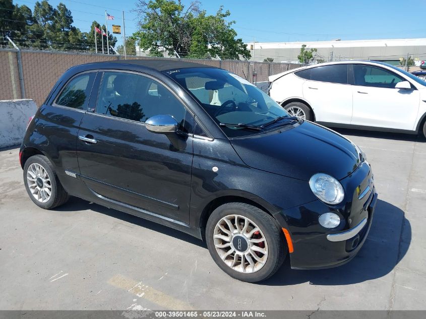 2012 FIAT 500C LOUNGE