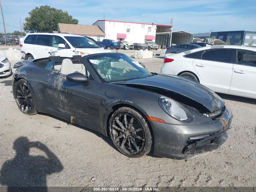 2022 PORSCHE 911 CARRERA CABRIOLET