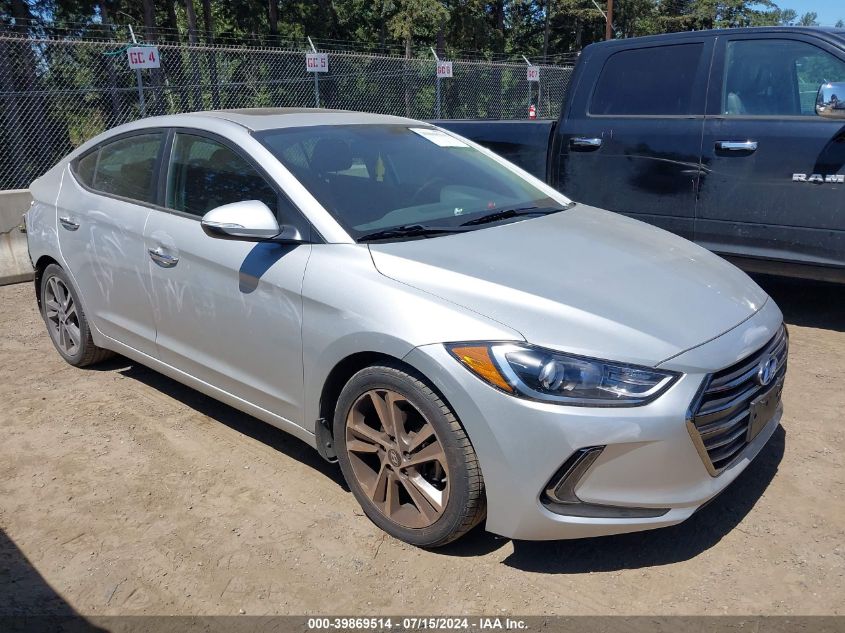 2017 HYUNDAI ELANTRA LIMITED