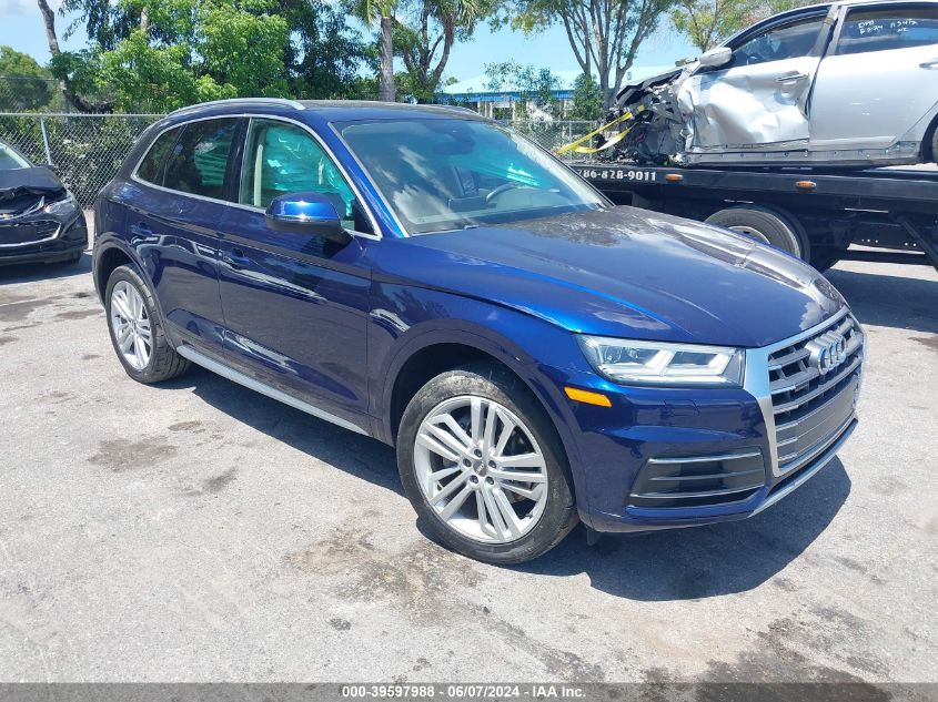 2018 AUDI Q5 2.0T PREMIUM/2.0T TECH PREMIUM