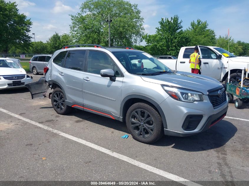 2019 SUBARU FORESTER SPORT