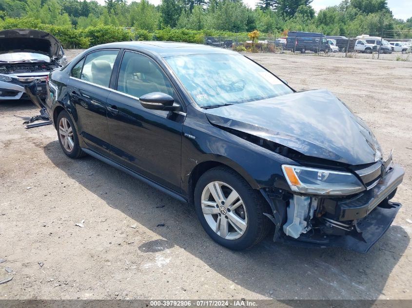 2013 VOLKSWAGEN JETTA HYBRID SEL