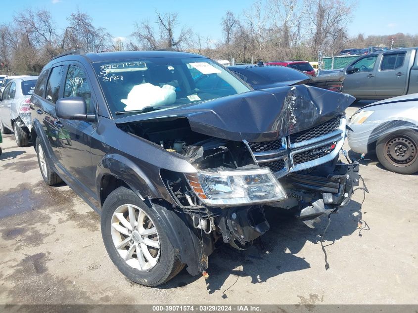 2016 DODGE JOURNEY SXT