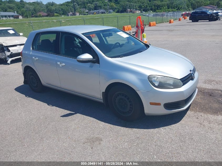 2012 VOLKSWAGEN GOLF 2.5L 4-DOOR