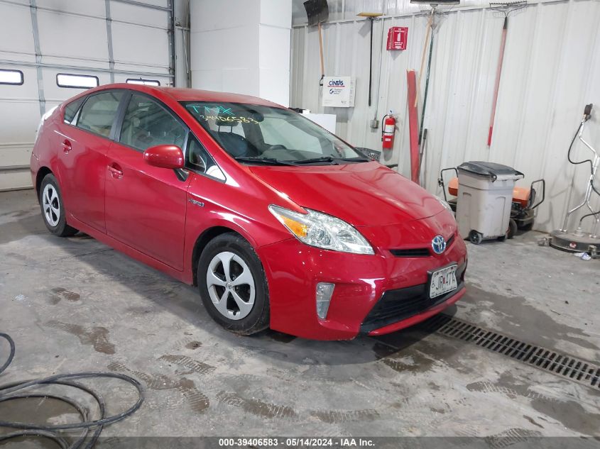 2012 TOYOTA PRIUS FOUR