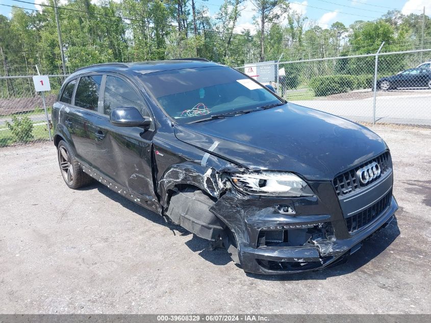 2015 AUDI Q7 3.0T S LINE PRESTIGE