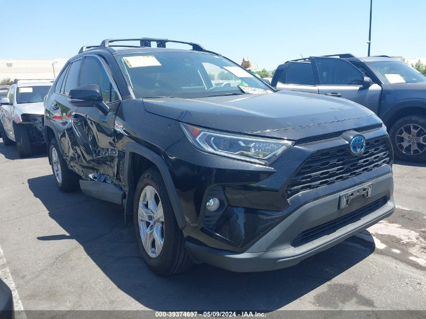 2020 TOYOTA RAV4 XLE HYBRID