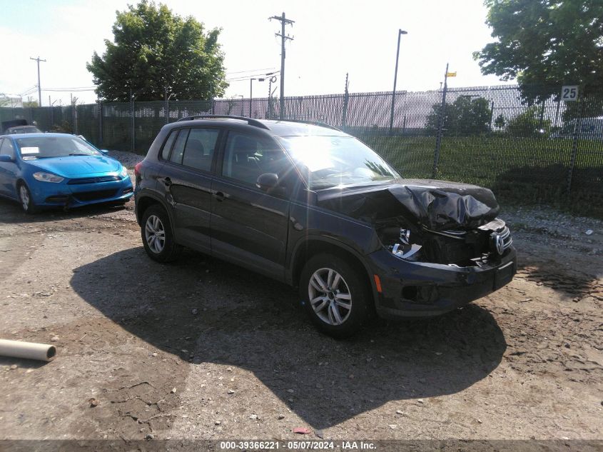 2016 VOLKSWAGEN TIGUAN S