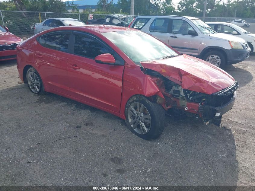 2018 HYUNDAI ELANTRA SEL