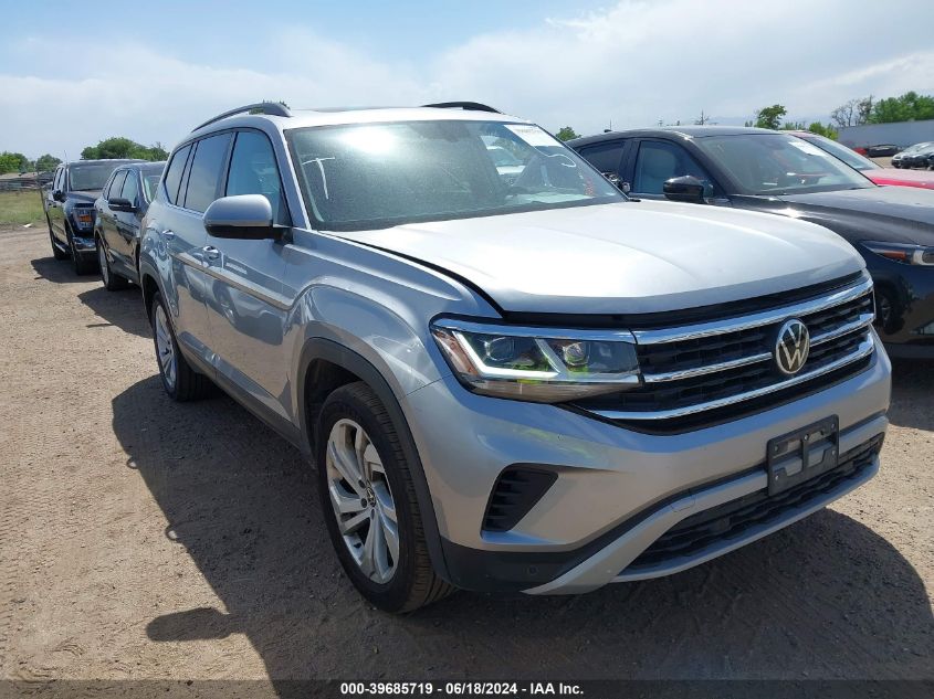 2022 VOLKSWAGEN ATLAS 3.6L V6 SE W/TECHNOLOGY