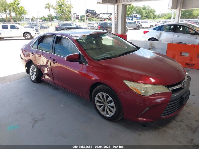 2016 TOYOTA CAMRY LE