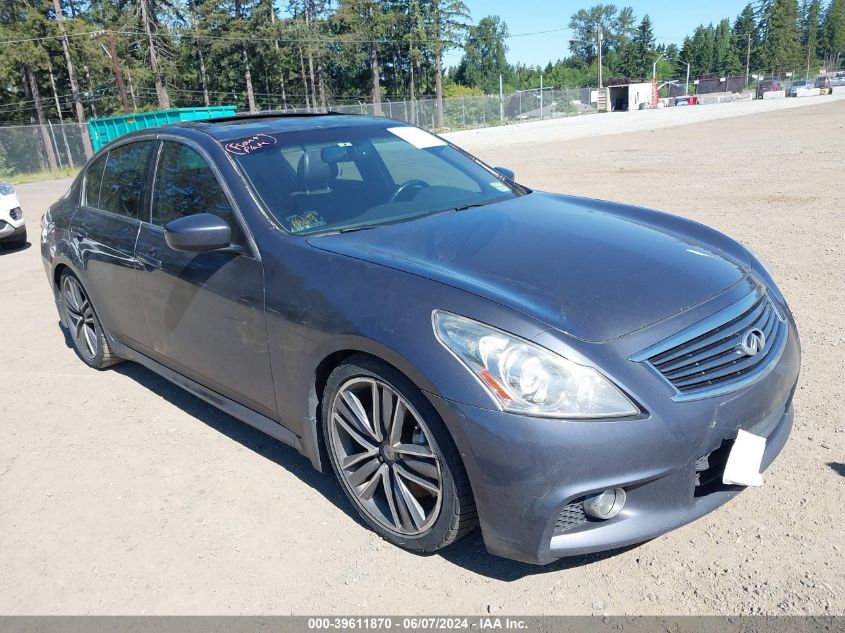 2010 INFINITI G37 S SPORT