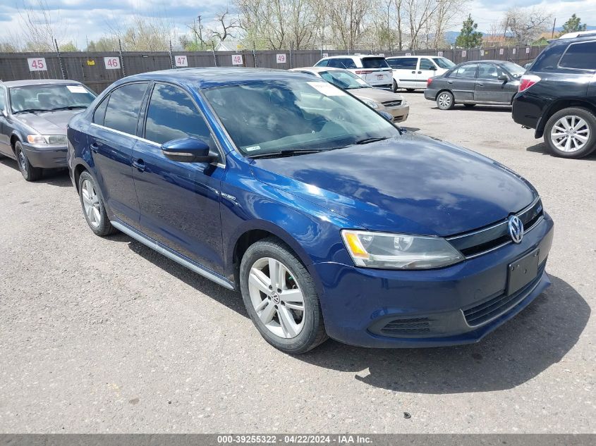 2013 VOLKSWAGEN JETTA HYBRID SEL