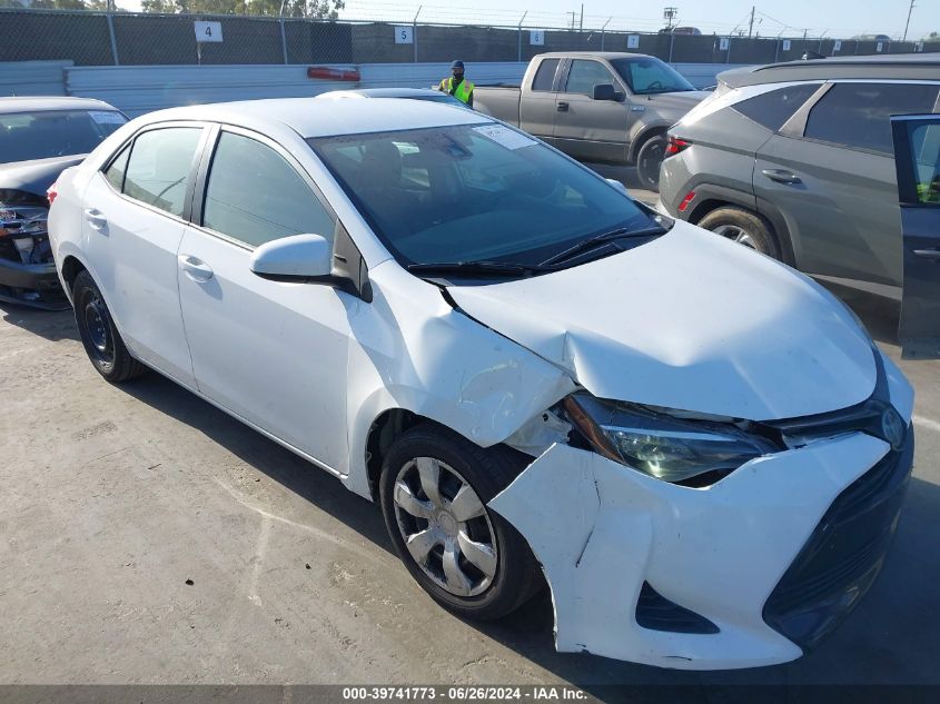 2018 TOYOTA COROLLA LE