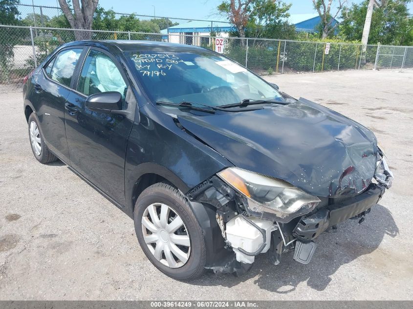 2014 TOYOTA COROLLA L