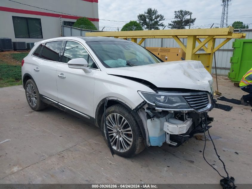 2018 LINCOLN MKX RESERVE