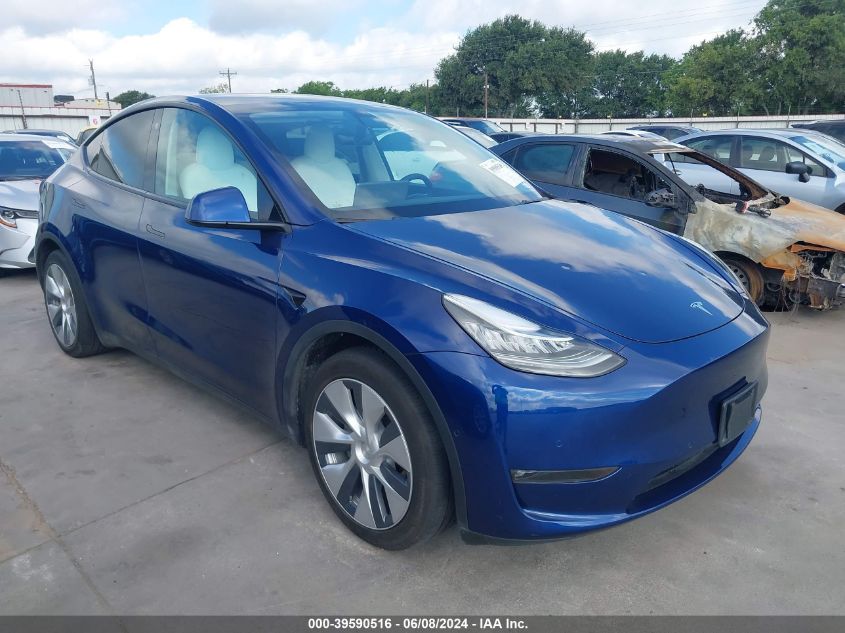 2022 TESLA MODEL Y LONG RANGE DUAL MOTOR ALL-WHEEL DRIVE