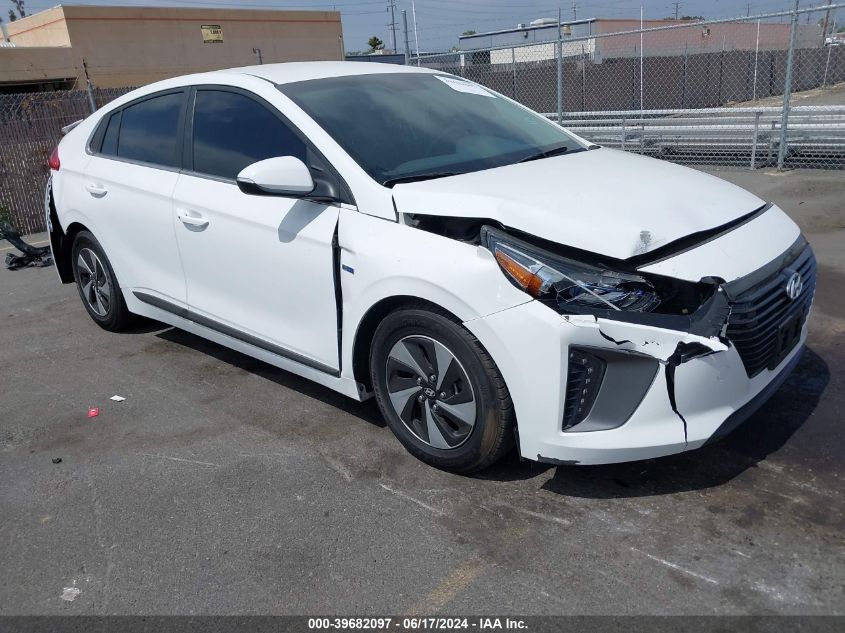 2018 HYUNDAI IONIQ HYBRID SEL