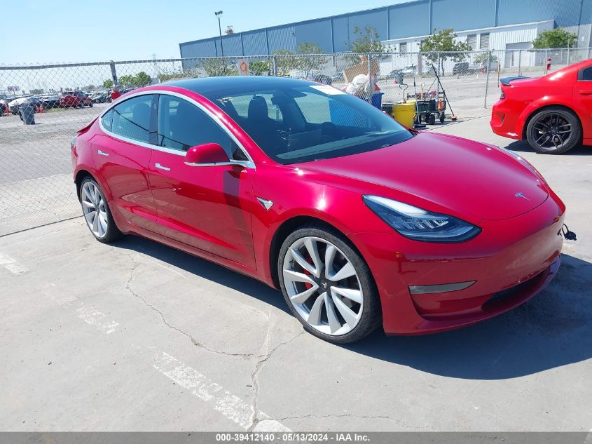 2019 TESLA MODEL 3 LONG RANGE/PERFORMANCE