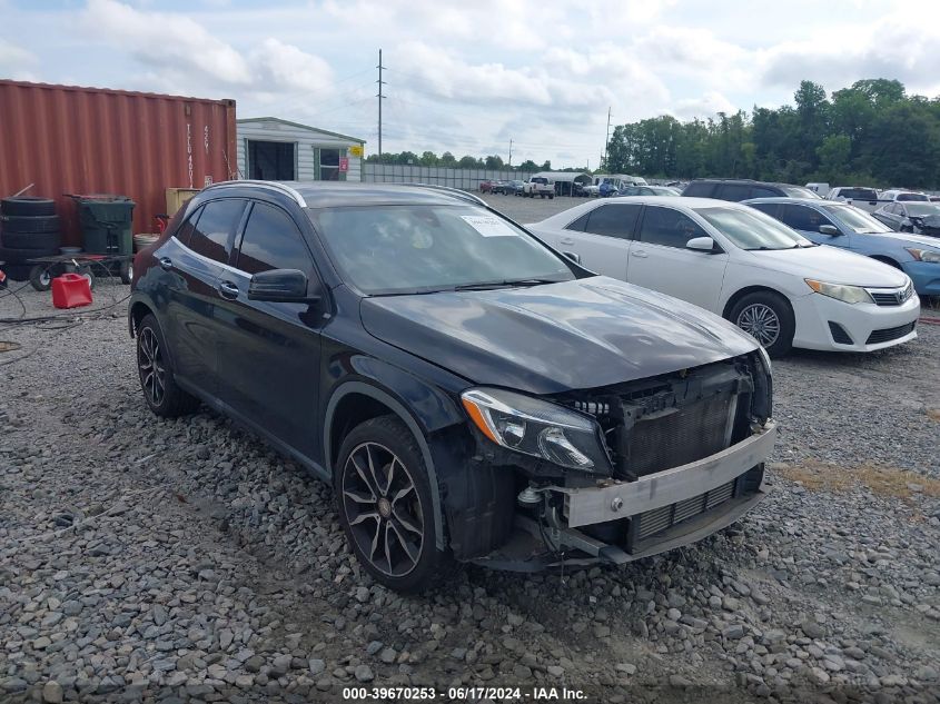 2016 MERCEDES-BENZ GLA 250 250