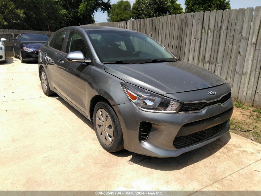 2020 KIA RIO S