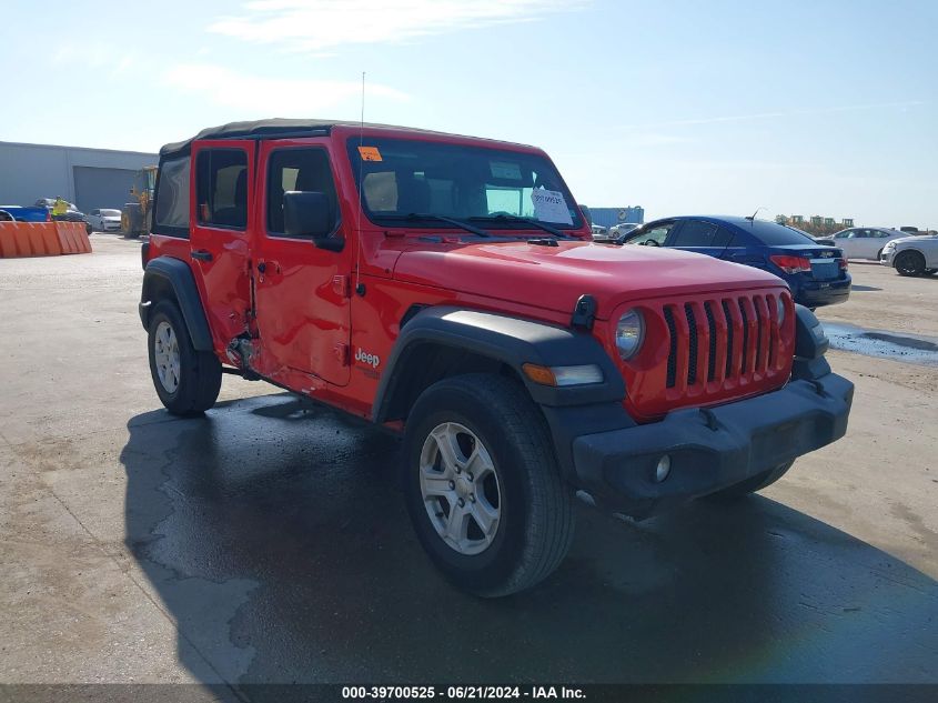 2018 JEEP WRANGLER UNLIMITED SPORT