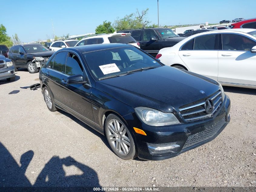 2012 MERCEDES-BENZ C 250 LUXURY/SPORT