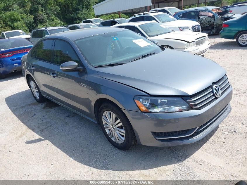 2015 VOLKSWAGEN PASSAT 1.8T S