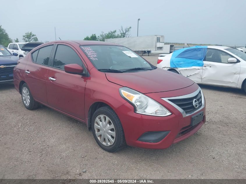 2019 NISSAN VERSA 1.6 SV