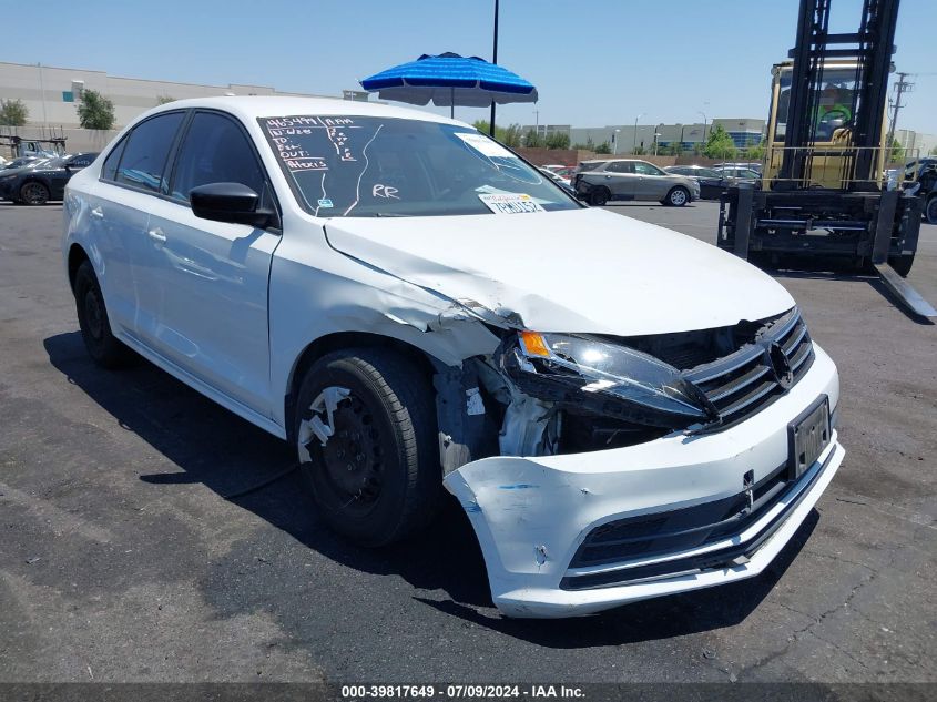 2016 VOLKSWAGEN JETTA 1.4T S