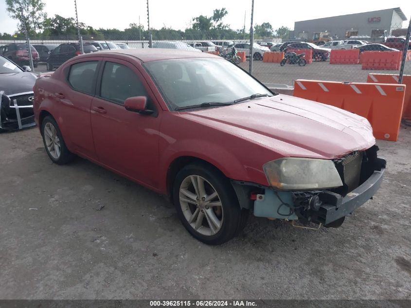 2013 DODGE AVENGER SXT