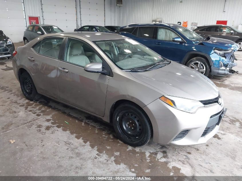 2014 TOYOTA COROLLA LE