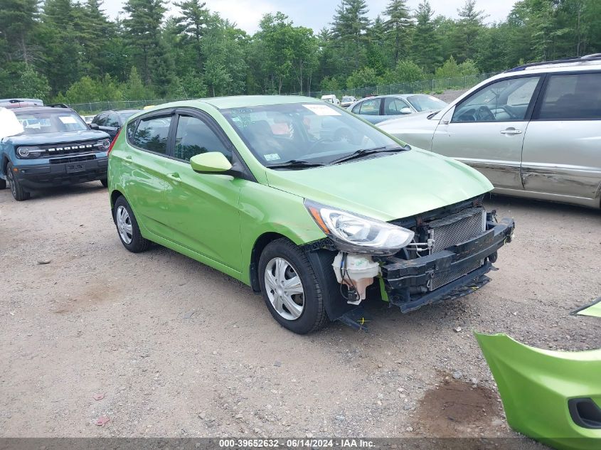 2013 HYUNDAI ACCENT GS