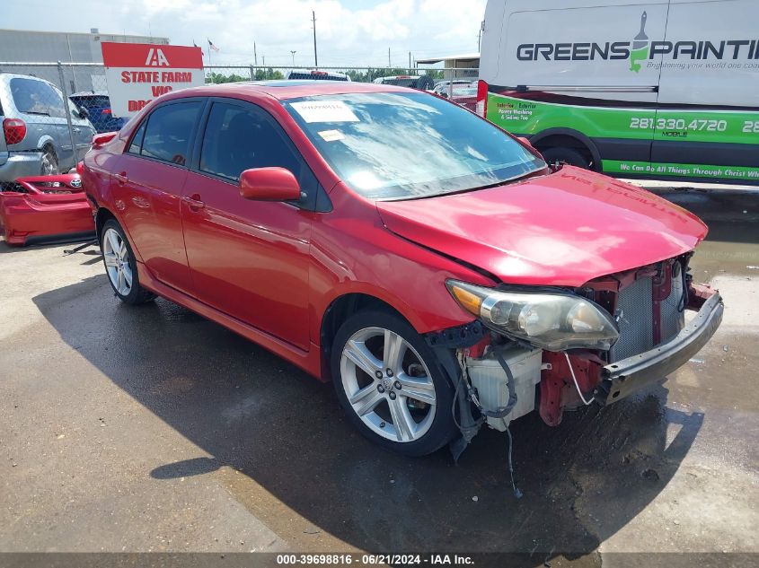 2013 TOYOTA COROLLA S