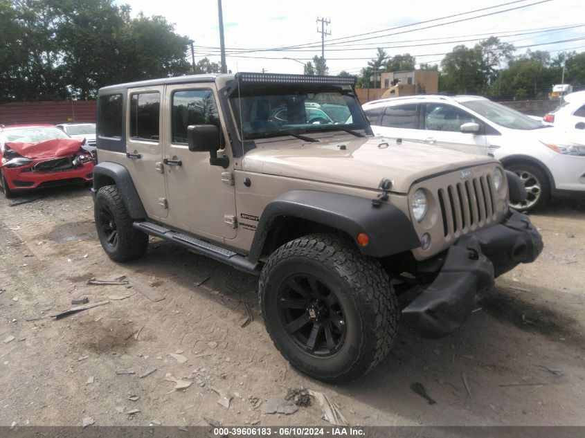 2016 JEEP WRANGLER UNLIMITED SPORT