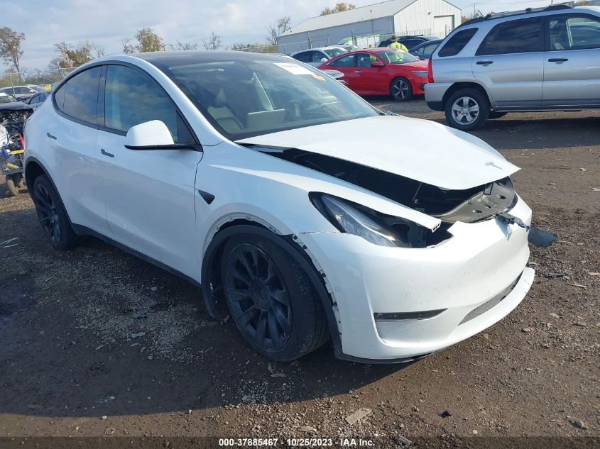 2022 TESLA MODEL Y LONG RANGE DUAL MOTOR ALL-WHEEL DRIVE