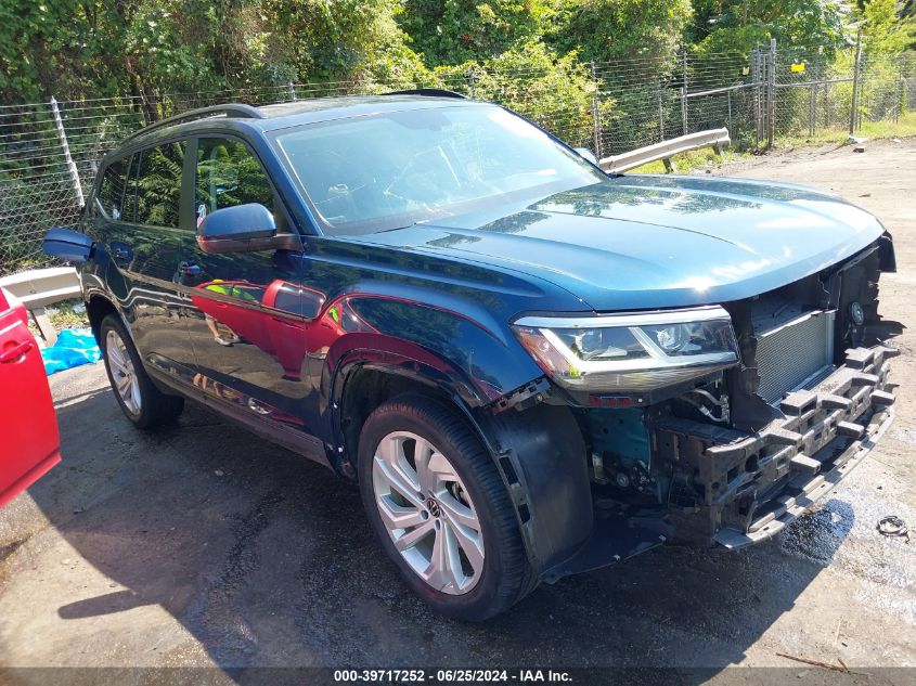 2021 VOLKSWAGEN ATLAS 3.6L V6 SE W/TECHNOLOGY