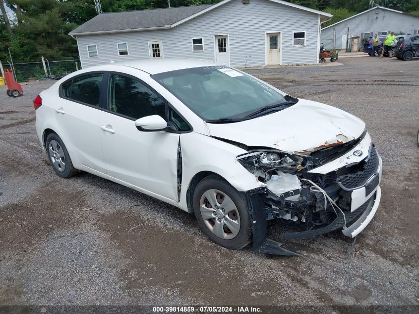 2016 KIA FORTE LX