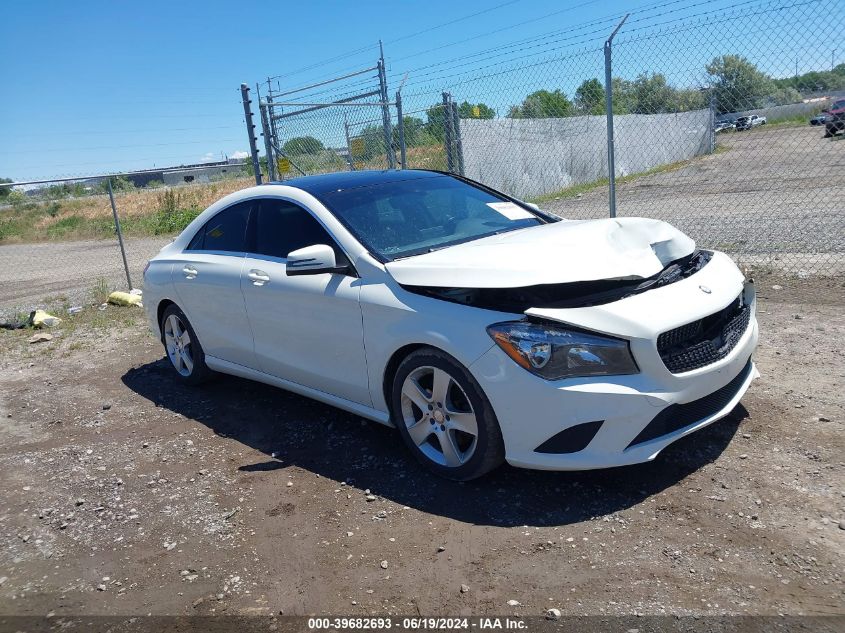 2015 MERCEDES-BENZ CLA 250 250 4MATIC