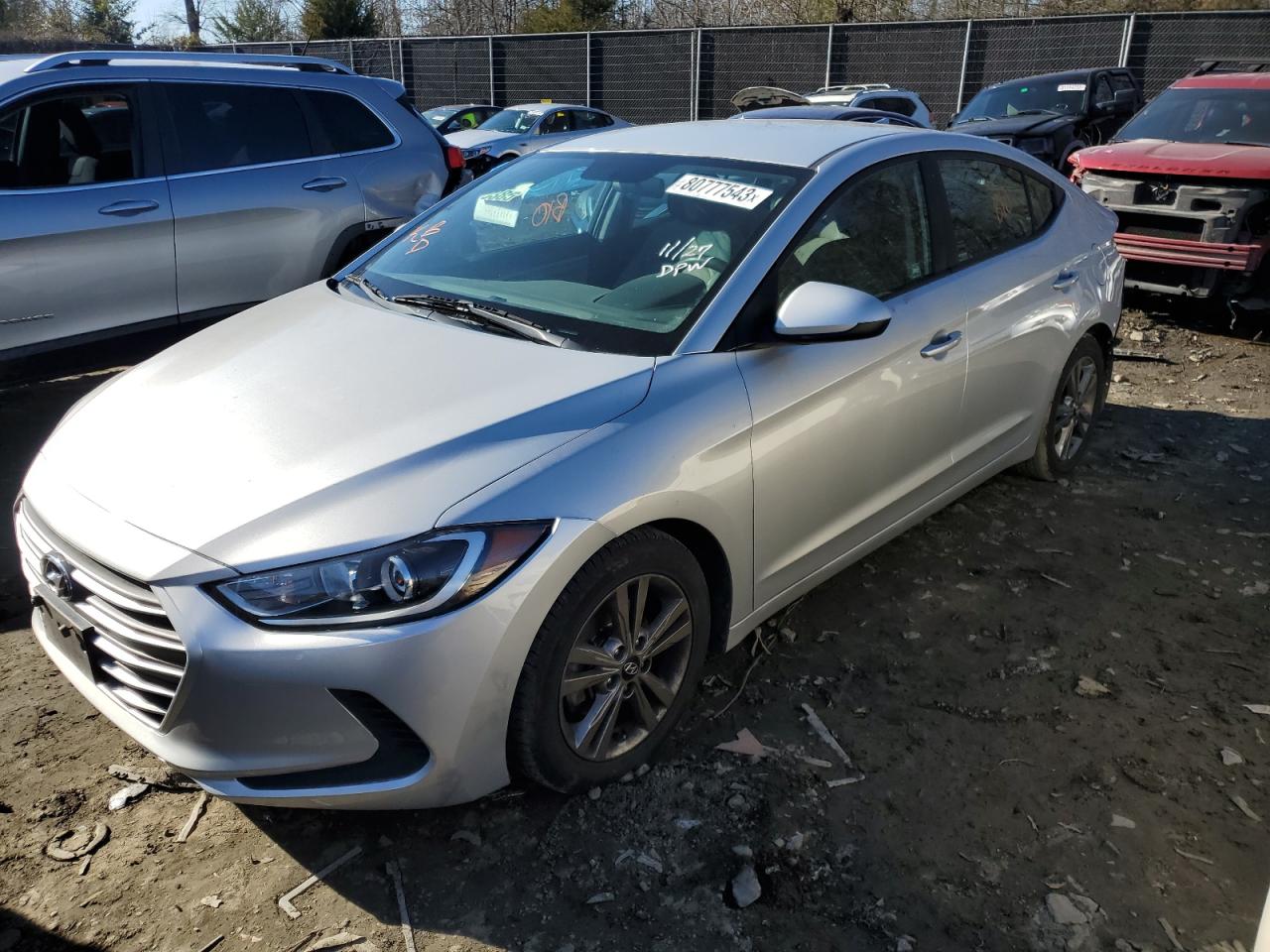 2018 HYUNDAI ELANTRA SEL