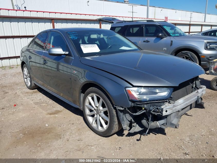 2014 AUDI A4 2.0T PREMIUM