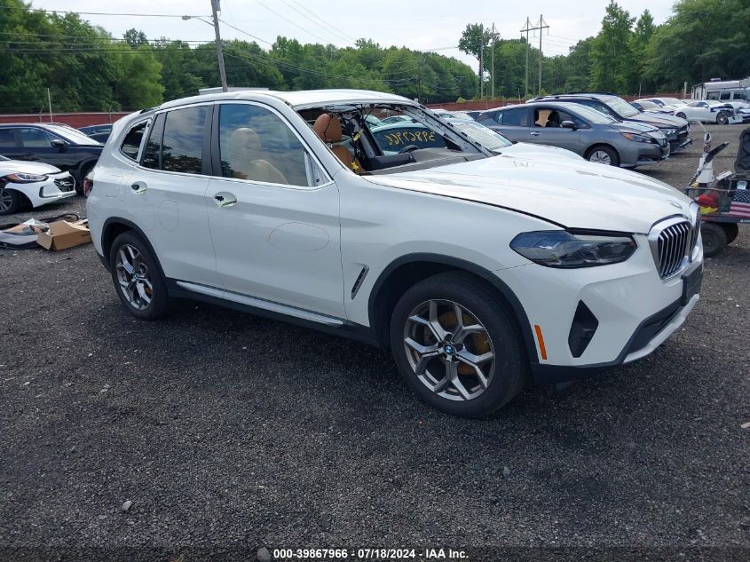 2022 BMW X3 XDRIVE30I