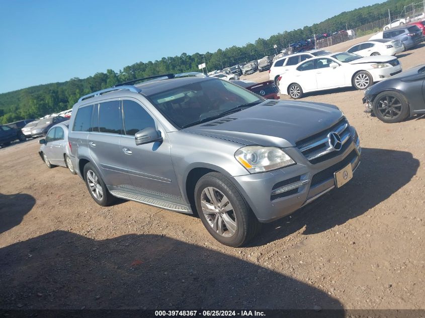 2012 MERCEDES-BENZ GL 450 4MATIC