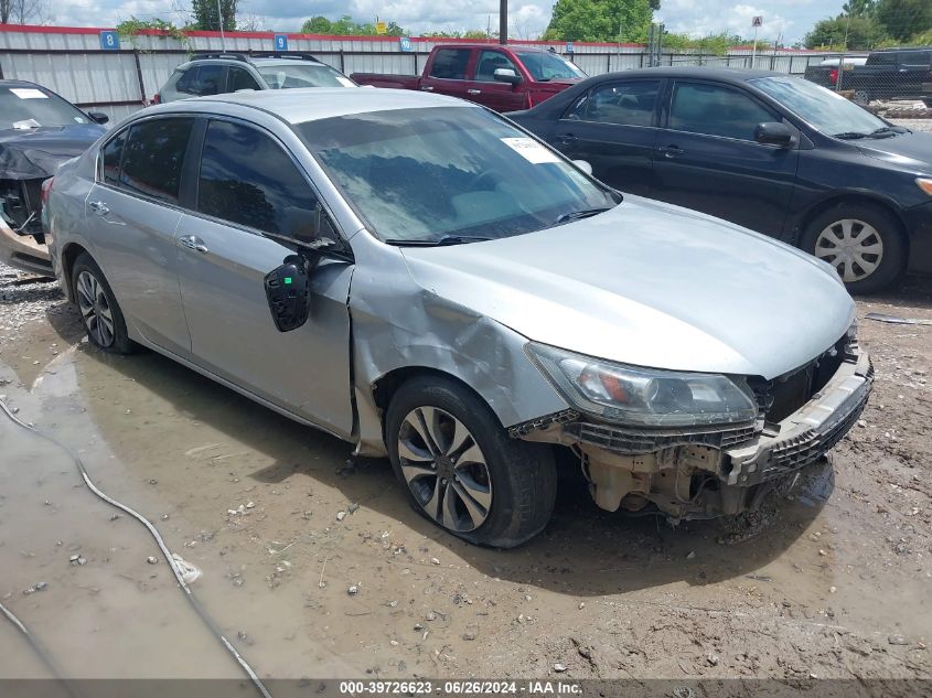 2014 HONDA ACCORD LX