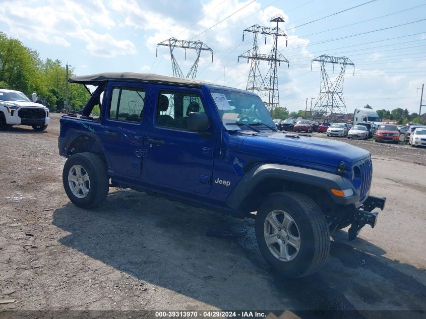 2018 JEEP WRANGLER UNLIMITED SPORT S 4X4