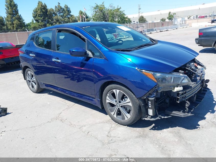 2021 NISSAN LEAF SV 40 KWH