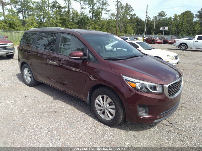 2015 KIA SEDONA LX